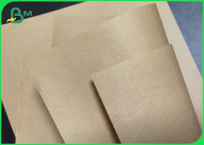 China 50gsm 70gsm Recyclable Unbleached Kraft Wrapping Paper Food Grade Bags Material for sale