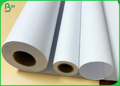 China Rollo blanco 297 milímetro x del trazador papel de trazador de 50 m 80gsm de alta calidad en venta