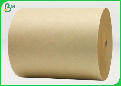 China papel grande 70gsm de Brown Kraft de la categoría alimenticia del rollo de 600m m para hacer el bolso del pan en venta