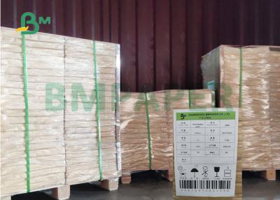 China papel 1.9m m sin recubrimiento de 0.7m m para blanco natural puro de la pulpa de madera del práctico de costa 340gsm en venta