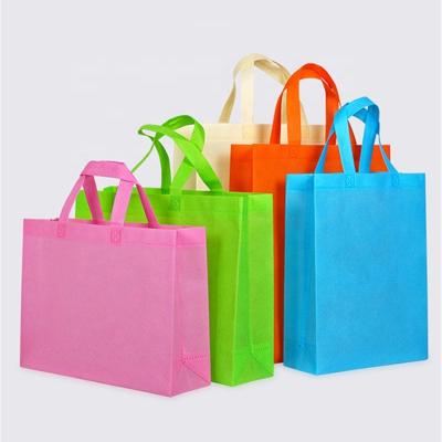 China Eco-Friendly Wholesale Personalized Promotional Reusable Non Woven Shopping Tote Bags With Custom Printed Logo for sale