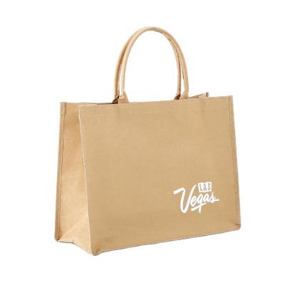 China Handmade Recyclable Custom Printing Super Reinforced Bottom Nonwoven Personalized Shopping Bag for sale