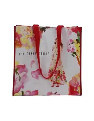 China Handled Private Custom PP Woven Bag Large Custom Shopping Bag For Supermarket for sale