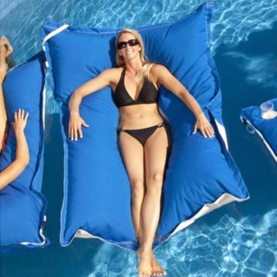 China Wholesale Sofa Bed Outdoor Adult Swimming Pool Floating Water Bean Bag for sale