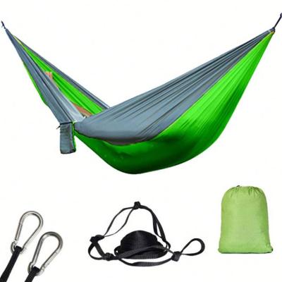 China Wholesale Durable Outdoor Nylon Camping Portable Folding Hammock for sale