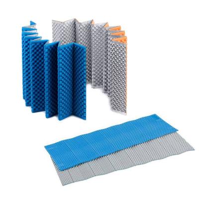 China Outdoor Duration Travel Hiking Lightweight Folding Pad Camping Moisture Proof Mat for sale