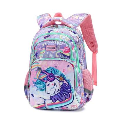 China Fashionable Large Capacity Multilayer Children's School Bag Student Cartoon School Bags Waterproof for sale