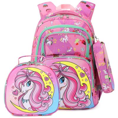 China Other Best Quality Cartoon School Bag Backpack Cute Cartoon School Bag Set for sale