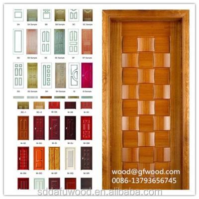 China Interior poplr core and combi core hardwood core door skin plywood for sale