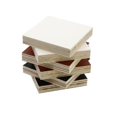 China 18mm Melamine 4x8 Indoor Waterproof Paper Faced Commercial and Marine Plywood for sale