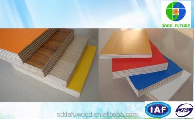 China Cheryy melamine melamine interior white maple 4.5mm plywood faced plywood for sale