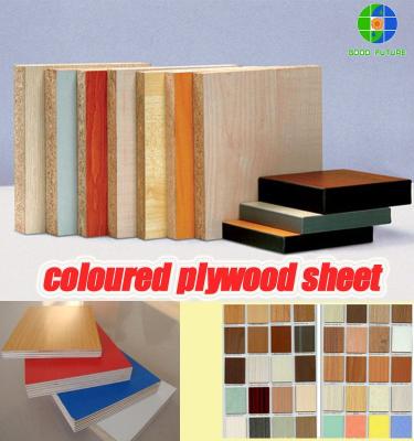 China 2015 Factory Hot Sale Best Outlet Indoor Price 4x8 Plywood Cheap Colored Plywood Sheet for sale