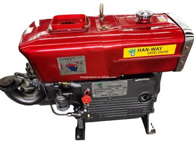 China Construction Material Shops Diesel Engine S195 12hp for sale