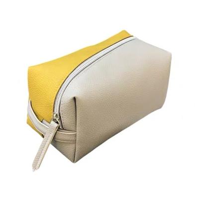 China Multifunctional Waterproof Cosmetic Pouch Zipper Makeup Bag PU Leather Toiletries Bag For Travel Bathroom Storage Pencil Case for sale