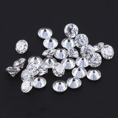 China 100% True DEF VVS Diamond Round Brilliant Cut Loose Diamond Stone for Wedding Ring Making for sale