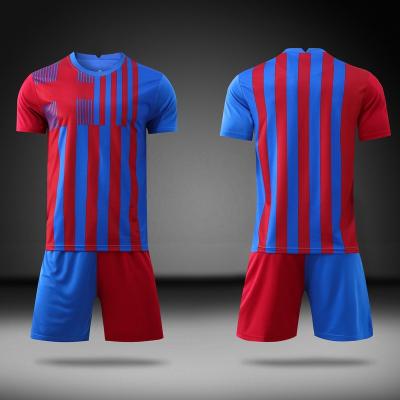 China New Man Grade Quality Model Thai Football Jersey Sets In Running Men + Soccer Shirts Children Sets for sale