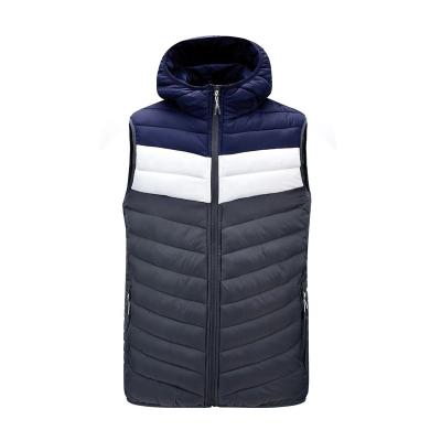 China Anti-wrinkle new high quality men's custom winter vest jacket hit color high quality custom men's vest for sale