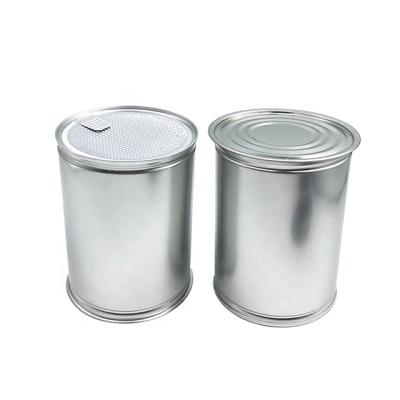 China Wear Resistant Round Easy Skin Off Lid Cans For Milk Powder Coffee Ground Coffee Canister Packaging Coffee Bean Packaging for sale