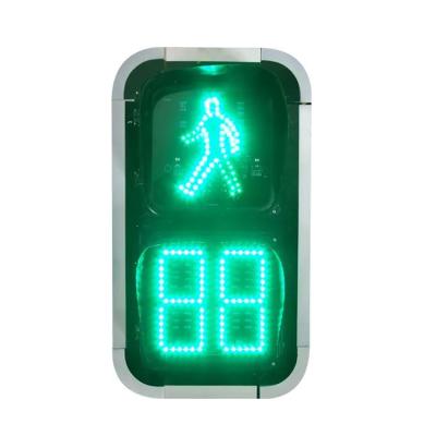 China Traffic Safety Led Warning Lights 300mm LED Signal Light 300mm Red Green Dynamic Pedestrian Traffic Light for sale