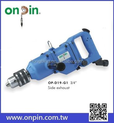 China OP-D19-G1 3/4 inch heavy duty industrial air (gear driven) 19mm reversible drill for sale