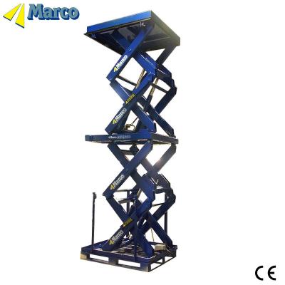 China CE Approved 5-6 Ton Marco High Scissor Lift Table for Building Crane Construction Site for sale