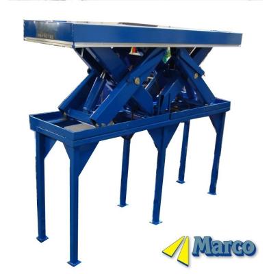 China Hydraulic Scissor Lift Table Customized 1200mm High Stand with Special Weight Level for sale