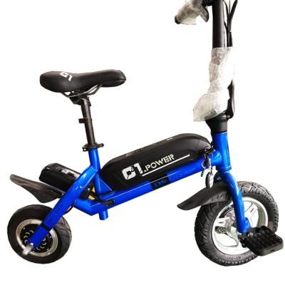 China 2022 new style aluminum alloy electric bike 12 inch mini folding E-bike city electric bike for sale