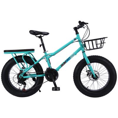 China Popular bicycle factory 20 inch mountain bike with fat tire 7 speed fat bike with disc brake for sand for sale