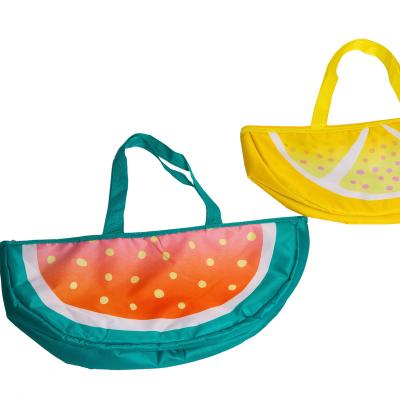 China Watermelon Fruit Thermal Lunch Cooler Bag Insulated Thermal Cooler Meal Tote Lunch Box Bag for sale