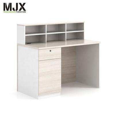 China China hot sale office furniture beauty cpc reception desk high quality wood counter wooden design desk for sale