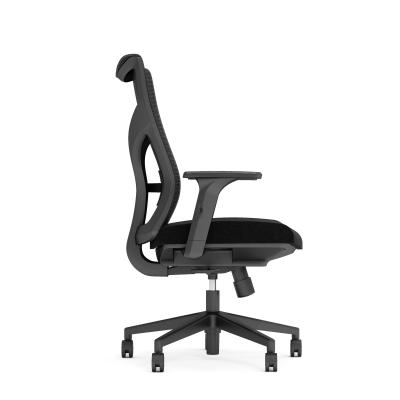 China Modern Comfortable Swivel Set Full Mesh Office Chair , Mid Back Office Chair for sale