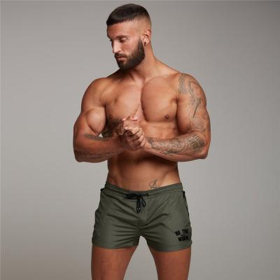 China Anti-Wrinkle Summer Outdoor Men's Fitness Breathable Quick Dry Beach Shorts Board Shorts Workout Shorts for sale