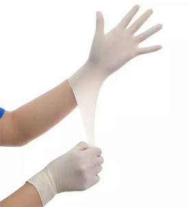 Chine Les gants protecteurs jetables de couleur blanche ont adapté le matériel aux besoins du client de latex de PVC de nitriles à vendre