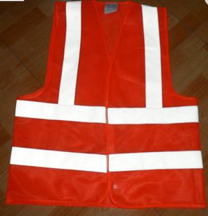 China Alto Workwear rojo de la visibilidad que hace punto uso de secado rápido del lugar de trabajo de la seguridad de 4 bandas en venta