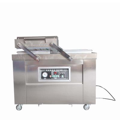 China Food Double Chamber Vacuum Packing Machine For Dried Fruit Cooked Beef Commercial Vacuuming Machine For Food Bag Sealing for sale