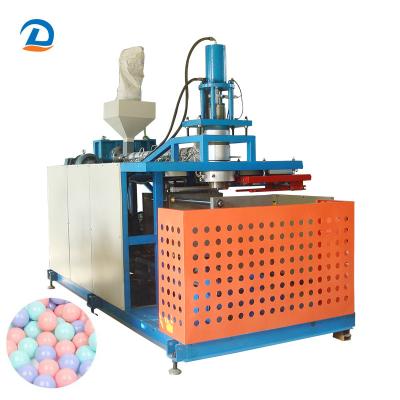 China SEA BALL Double Color Sea Ball Semi Automatic Soft Plastic Blow Molding Machine for sale