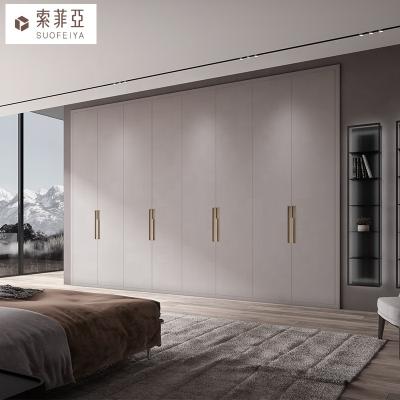 China SUOFEIYA Environmental Modern Bedroom Customized Wardrobe Designs, High End Wooden Wardrobes For Sale for sale