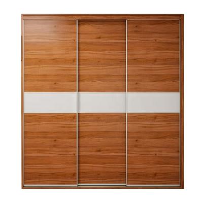 China Best Selling Environmental Melamine Finish Sliding Door Wardrobe Bedroom Furniture 2 Door for sale