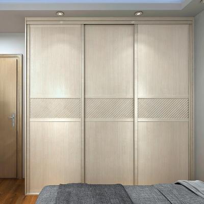 China SUOFEIYA Large Environmental Storage Wardrobe Top Cabinet With 3 Sliding Doors for sale