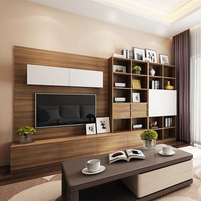 China Other SUOFEIYA Customized Design Living Room Wooden Showcase TV Stand Furniture for sale