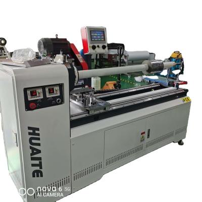 China Advertising company easy to operate high quality big roll high speed PET plastic film slitting and rewinding machine for sale