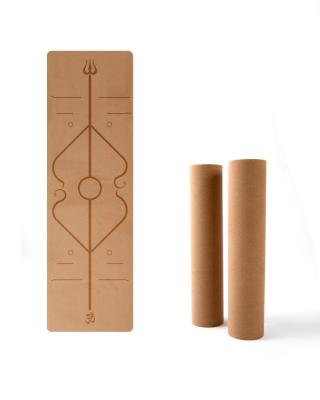 China Cork+TPE Amazon Hot Sale China Factory Outlet High End Eco Friendly Cork Yoga Mat for sale