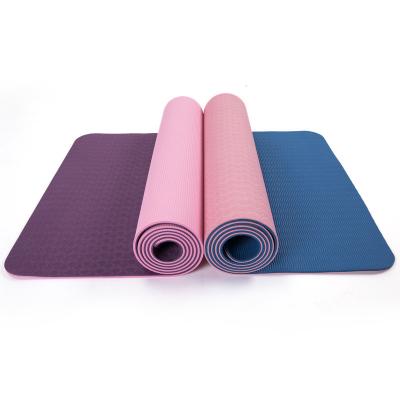 China Factory Wholesale Cost-Effective Customizable Thick Tape Double-Layer High Tape Yoga Mat for sale