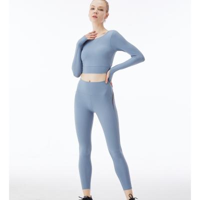 China Customized Breathable Womens Seamless Workout Wear Sports Tight Yoga Wear for sale