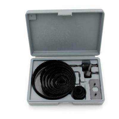 China Gypsum Ceiling Hole Sawing Opener 16pc Carbon Steel Gypsum Ceiling Hole Sawing Set Eye Drilling Tool for sale