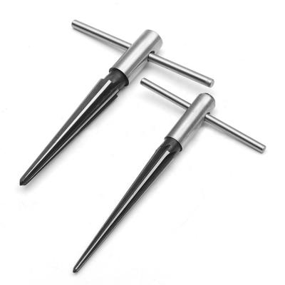 China 1/8-1/25 Tapered Chamfer Opener Hand Taper High Carbon Steel Reaming Reamer 1/25 Through 5-16mm Wood Drilling for sale