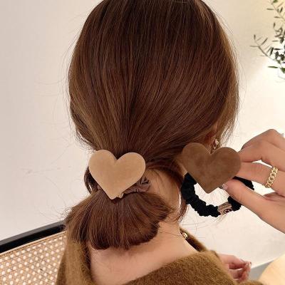 China Fashion fashion hair accessories love the new female headband autumn and winter simple design elastic hair tie for sale