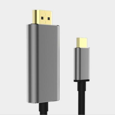 China Mobile phone/MB/computer TYPE 4K USB C TO HDMI CABLE 1.8M For Laptop , Video Audio Projector HDTV 3 Colors To Computer Cables for sale