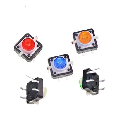 China Cltgxdd Long Life Span Micro Switch 100PCS/lot 10Types Assorted Push Button Tact Switches Reset Mini Leaf Switch SMD DIP Diy Kit for sale