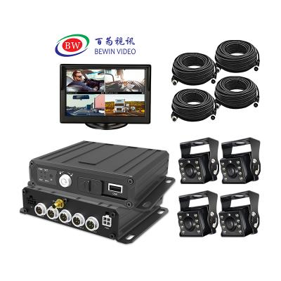 China High Quality GPS/3G/4G/WIFI Vehicle Dvr Front And In-cab Recording Mobile DVR System With Fuel Sensor For Truck DVR for sale